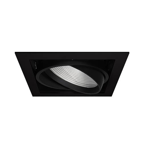 Indigo Lighting - IZA 1 SDX 24W 3360Lm 60° DIM Mat zwart - DO53105