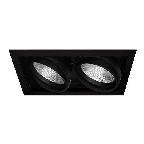 Indigo Lighting - IZA 2 SDX 2x24W 2x3360Lm 60° DIM Mat zwart - DO53205