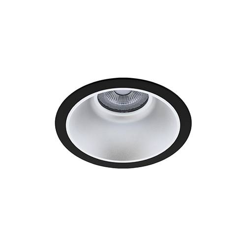 Indigo Lighting - LYON 1 R 15W 1875Lm 4000K 60° IP44 DALI Mat zwart Zilver - DO538NW17DA