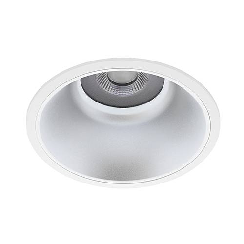 Indigo Lighting - LYON 3 R 30W 4100Lm 4000K 60° IP44 Mat wit Zilver - DO540NW53