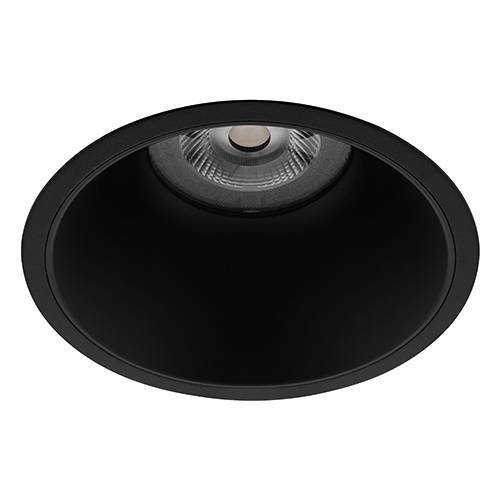 Indigo Lighting - LYON 4 R 40W 5000Lm 3000K 60° IP44 Mat zwart - DO541WW05