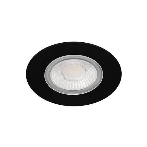 Indigo Lighting - BRAVA RD 230 5W 680Lm 60° IP65 DIM Mat zwart - DO54405