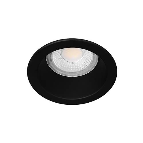 Indigo Lighting - BRAVA RDH 230 5W 680Lm 60° IP65 DIM Mat zwart - DO54505