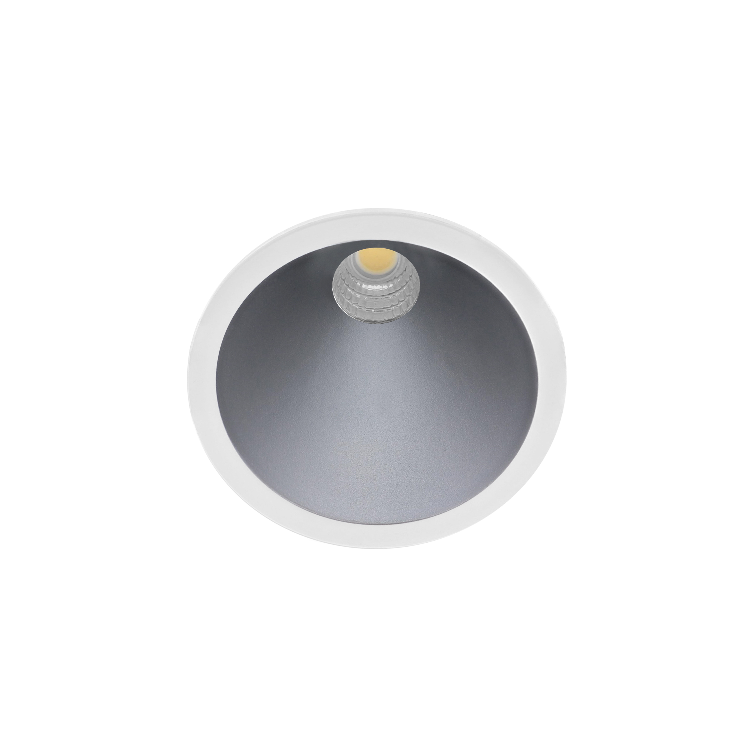 Indigo Lighting - SWEET RD EVO 7,5W 740Lm 60° DIM Mat wit Zilver - DO56453