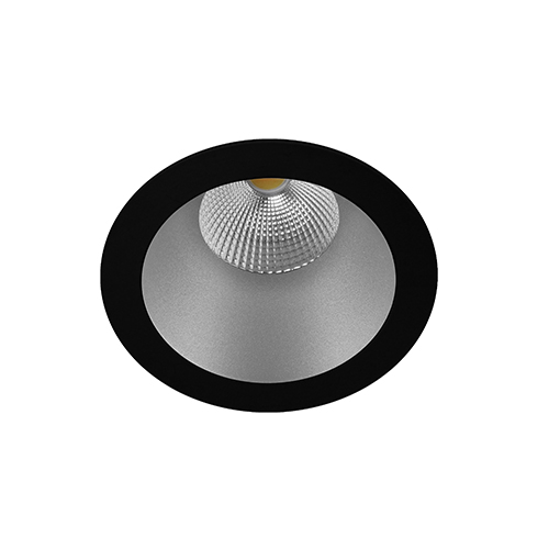 Indigo Lighting - KAHA RDH 7W 765Lm 60° IP65 DIM Mat zwart Zilver - DO56617