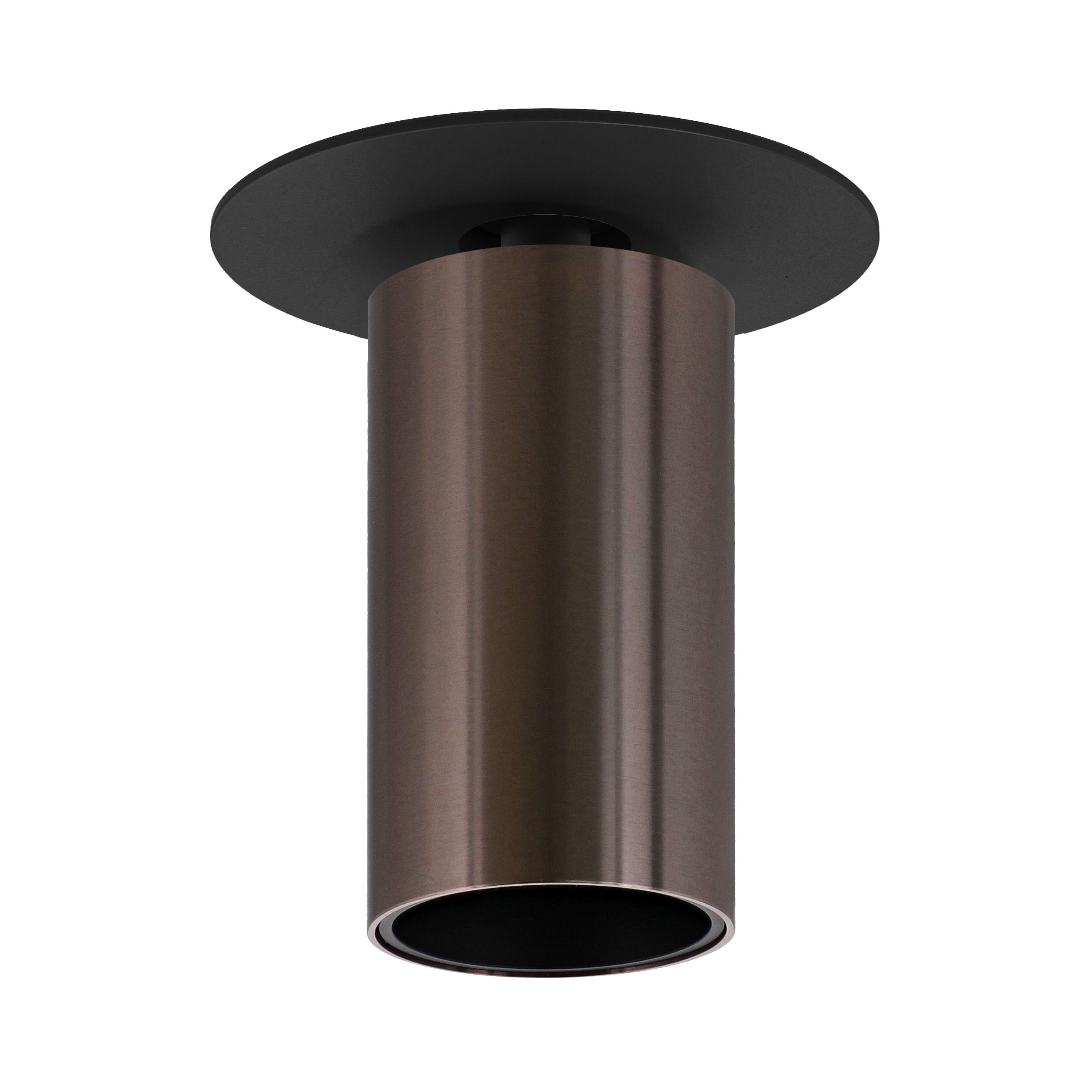 Indigo Lighting - OLYN 2 RDX 15W 1820Lm 36° DIM Mat zwart Satijn brons - DO57231