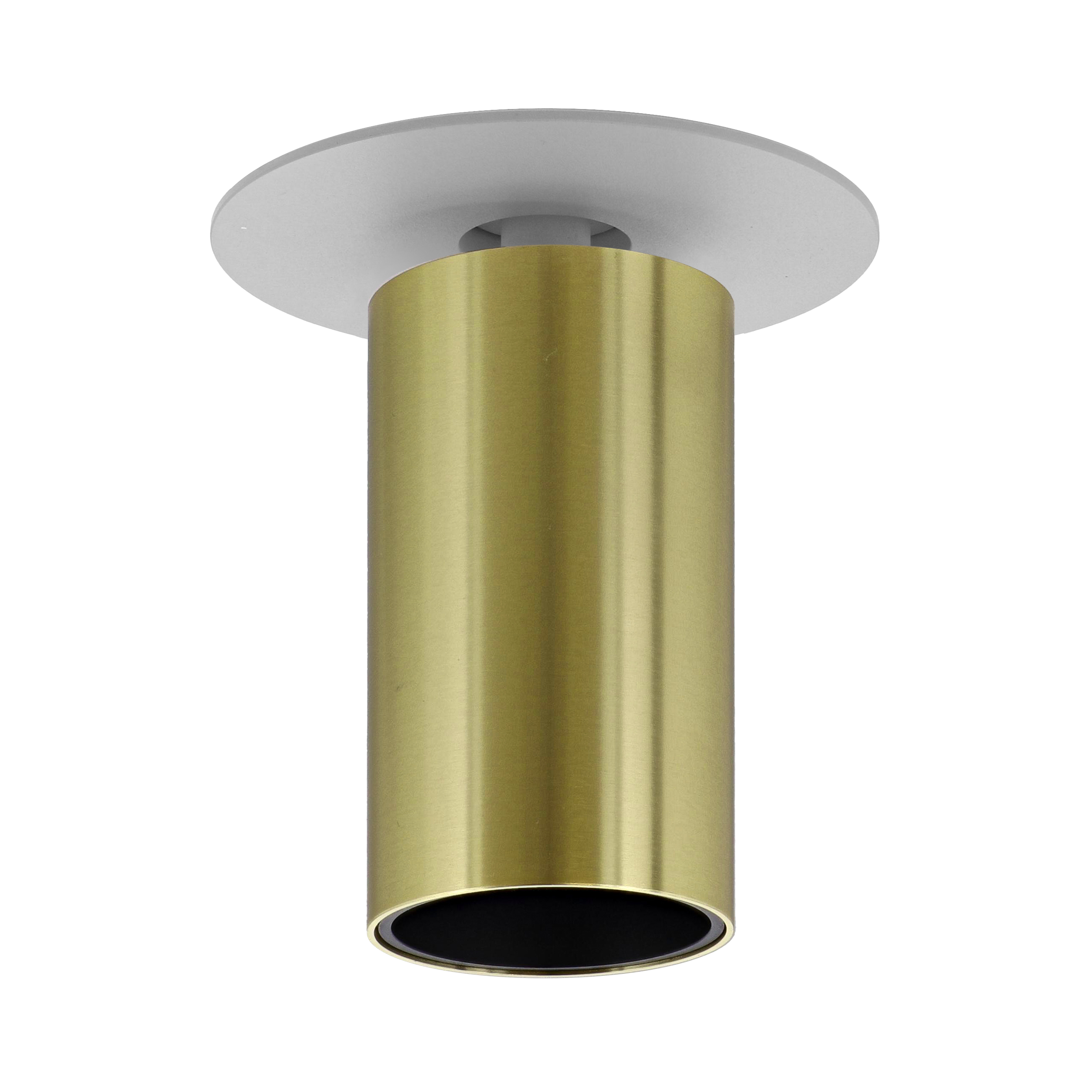 Indigo Lighting - OLYN 2 RDX 15W 1820Lm 36° DIM Mat wit Geborsteld goud - DO57259