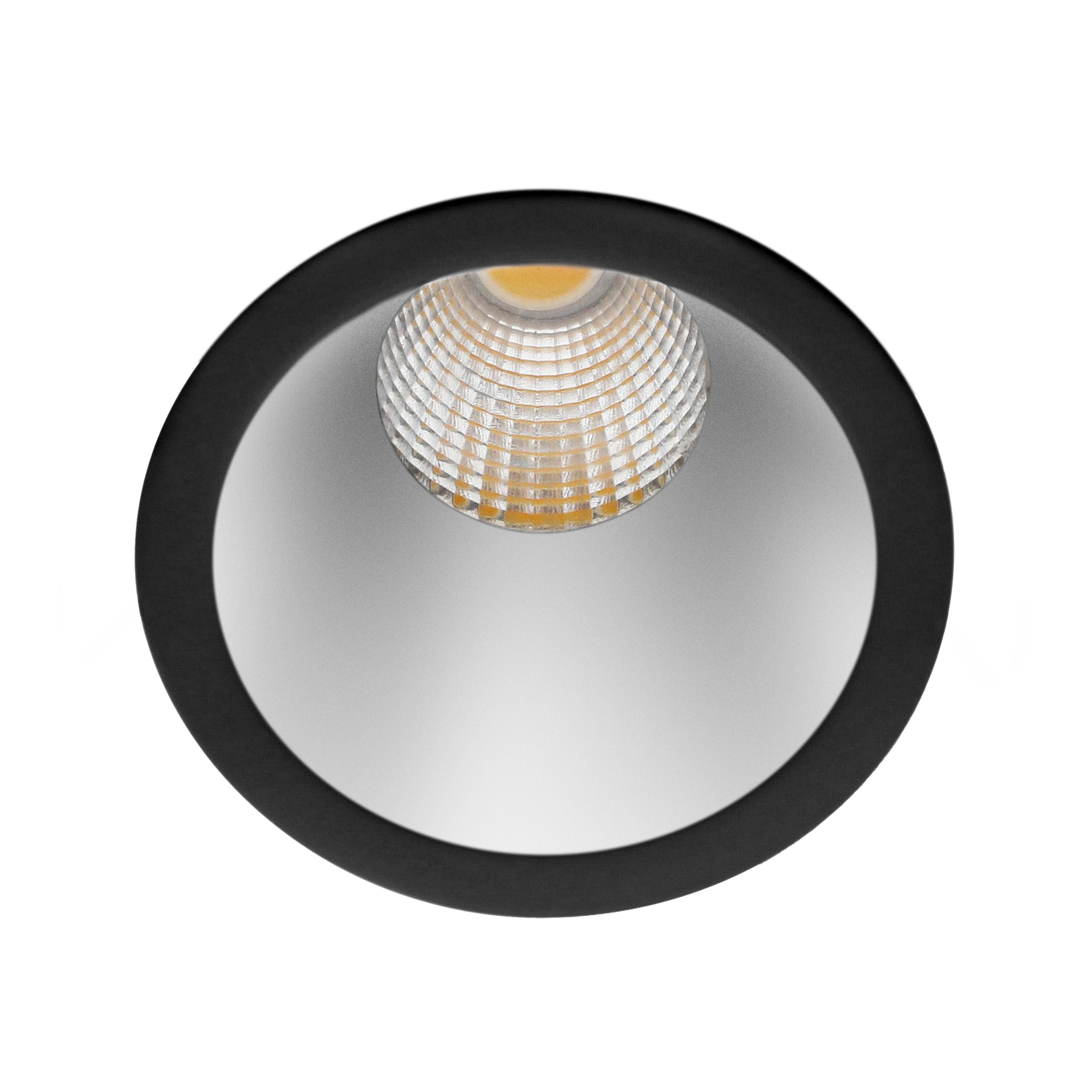 Indigo Lighting - ELENA M RDH 6W 460Lm 40° IP65 DIM Mat zwart Zilver - DO57417