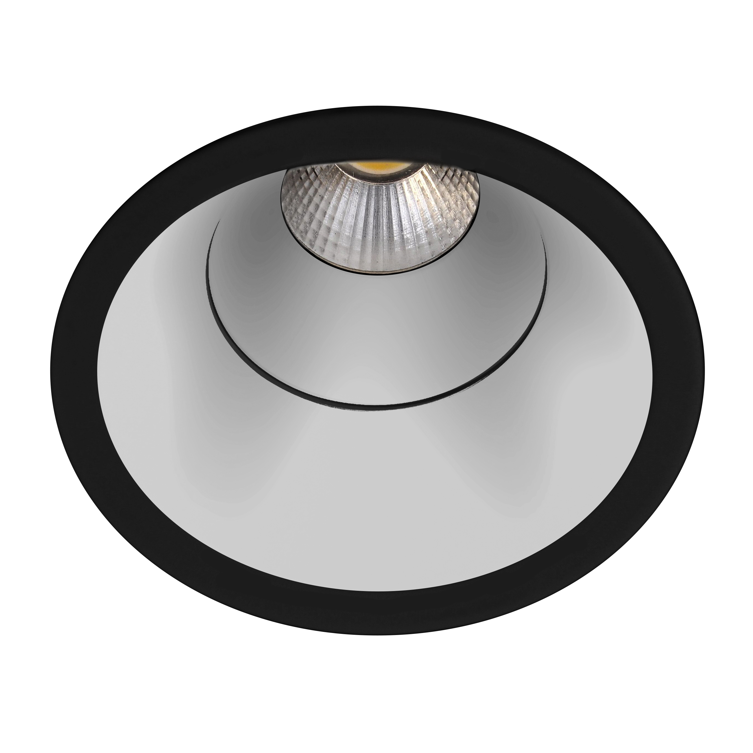 Indigo Lighting - ELENA M RDX 6W 460Lm 40° IP65 DIM Mat zwart Zilver - DO57517