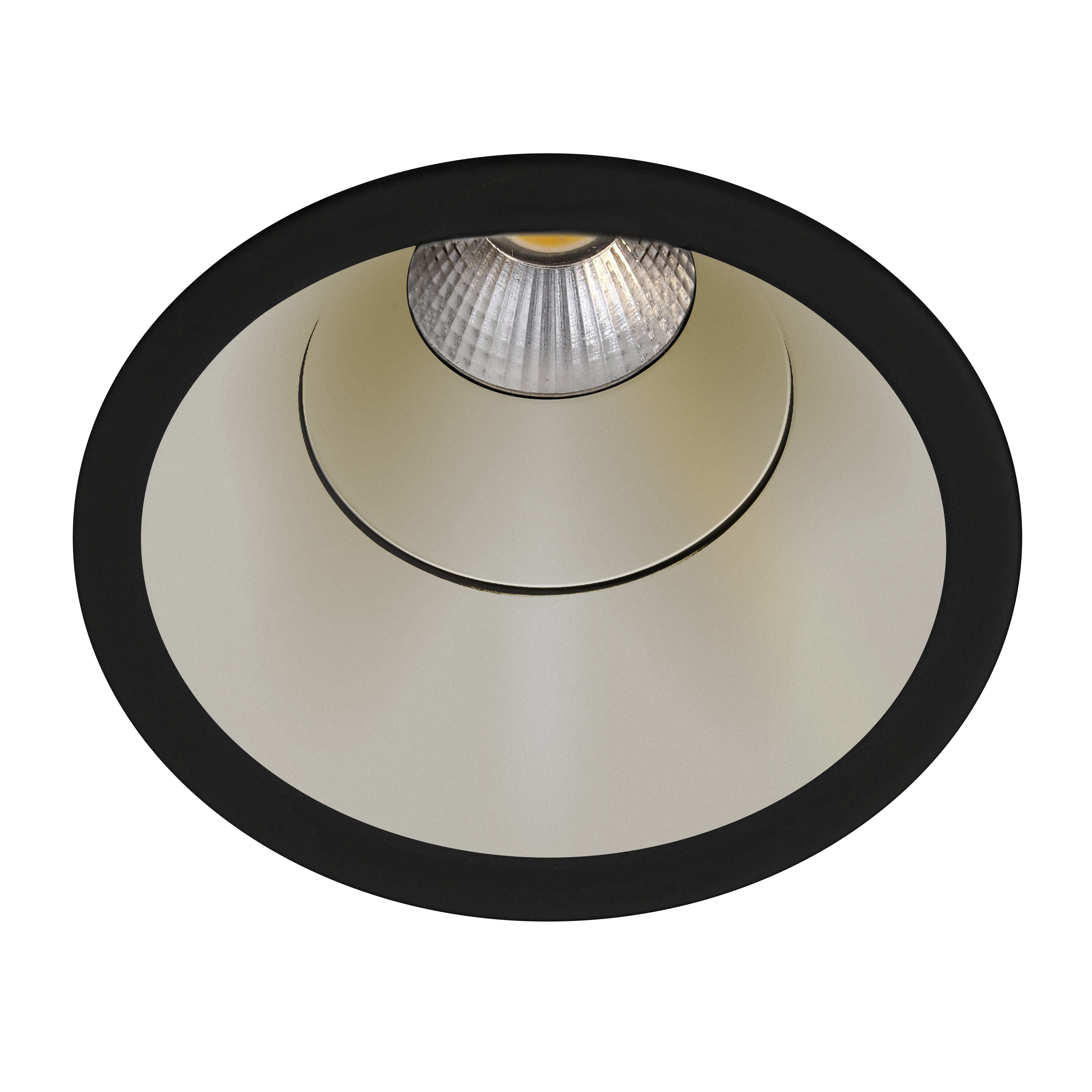Indigo Lighting - ELENA M RDX 6W 460Lm 40° IP65 DIM Mat zwart Mat messing - DO57544