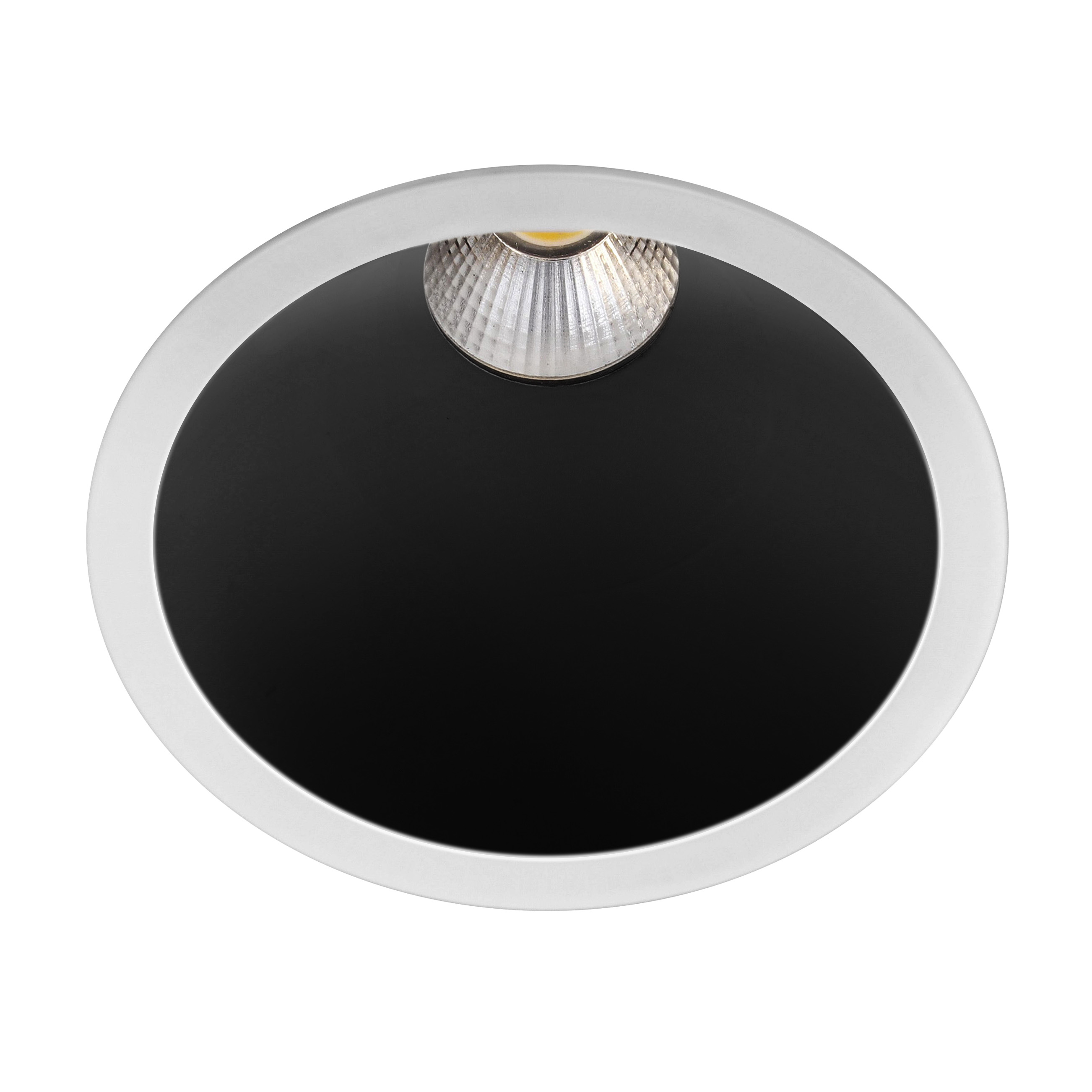 Indigo Lighting - ELENA L RDH 7,5W 700Lm 38° IP65 DIM Mat wit Zwart - DO57681
