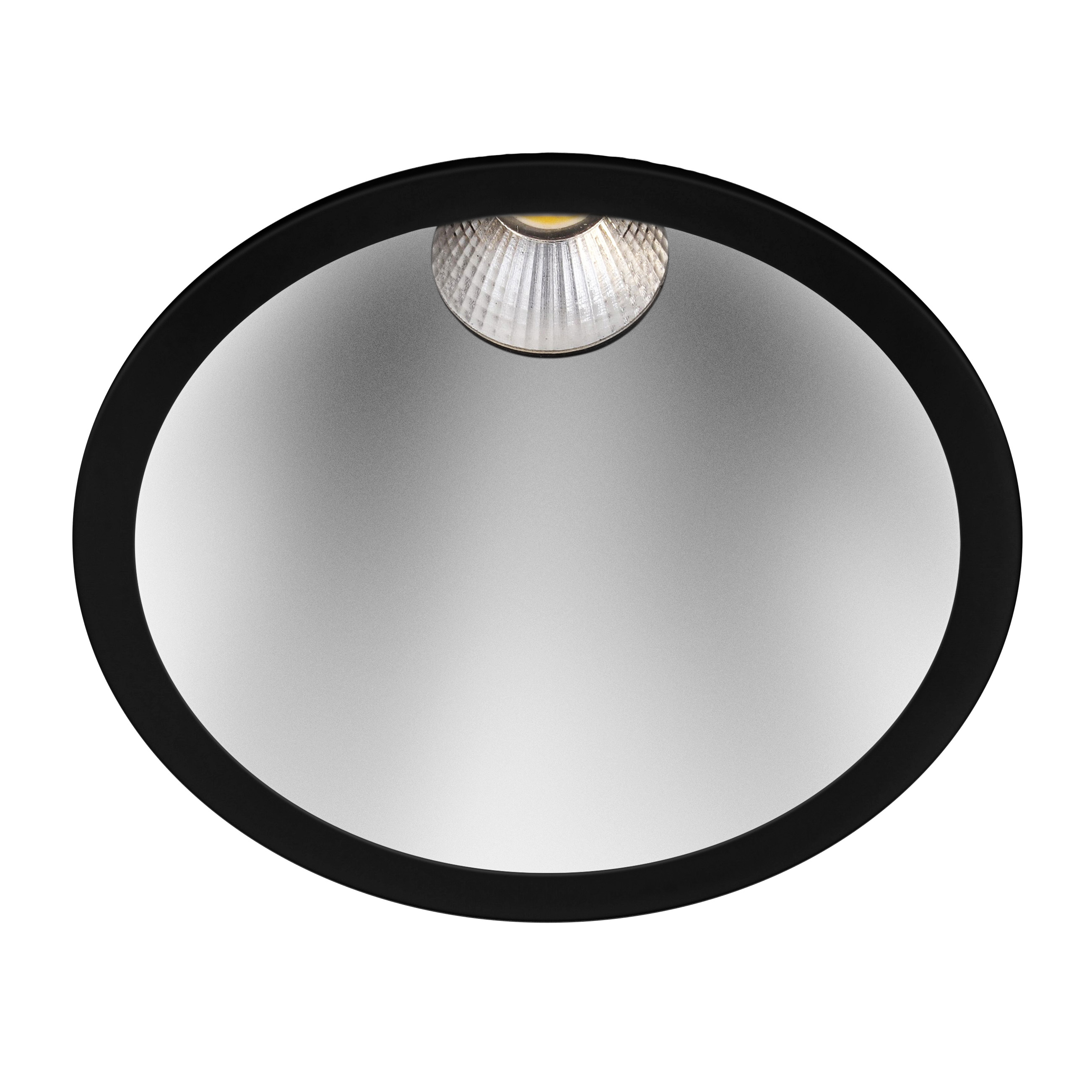 Indigo Lighting - ELENA XL RDH 10W 820Lm 45° IP65 DIM Mat zwart Zilver - DO57817