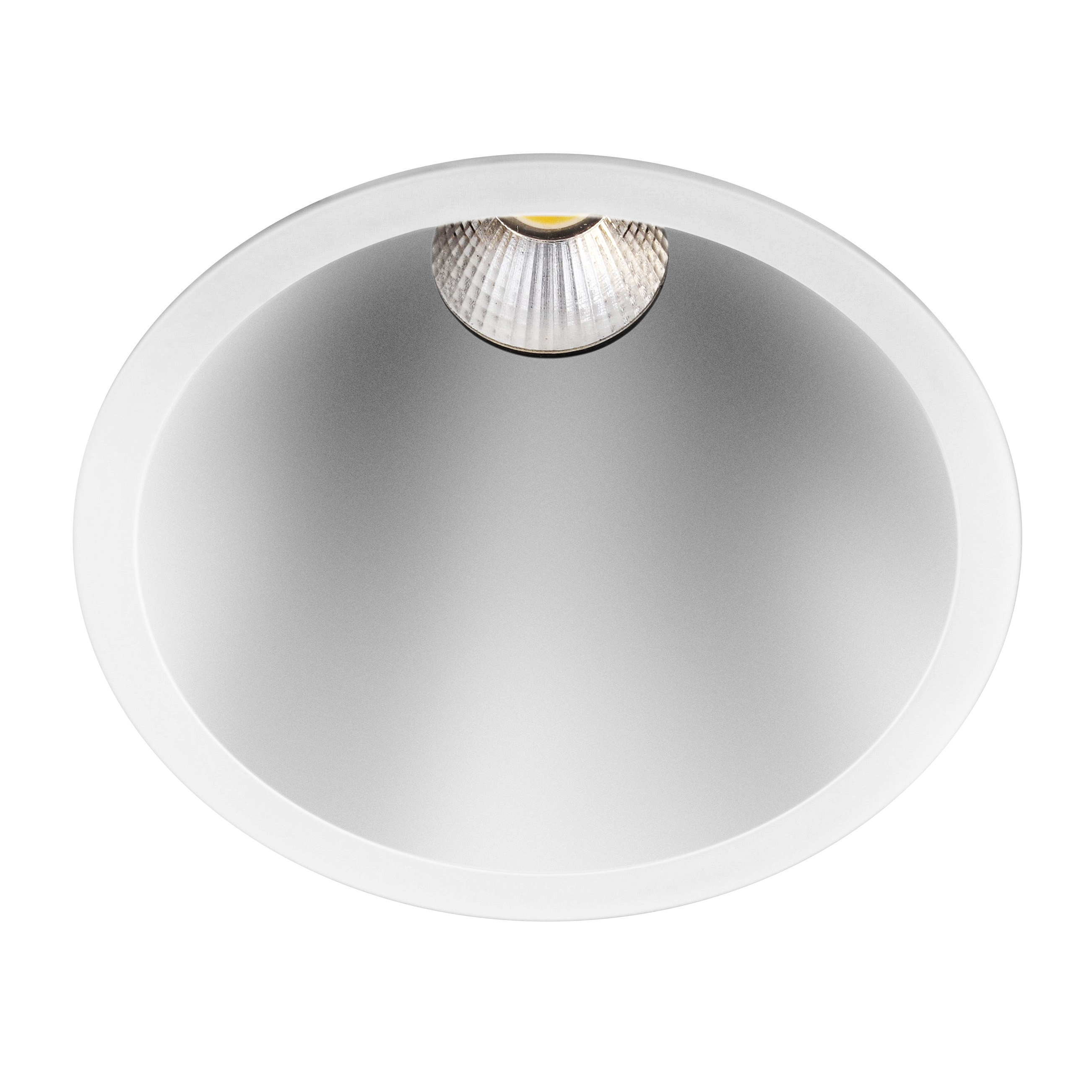 Indigo Lighting - ELENA XL RDH 10W 820Lm 45° IP65 DIM Mat wit Zilver - DO57853