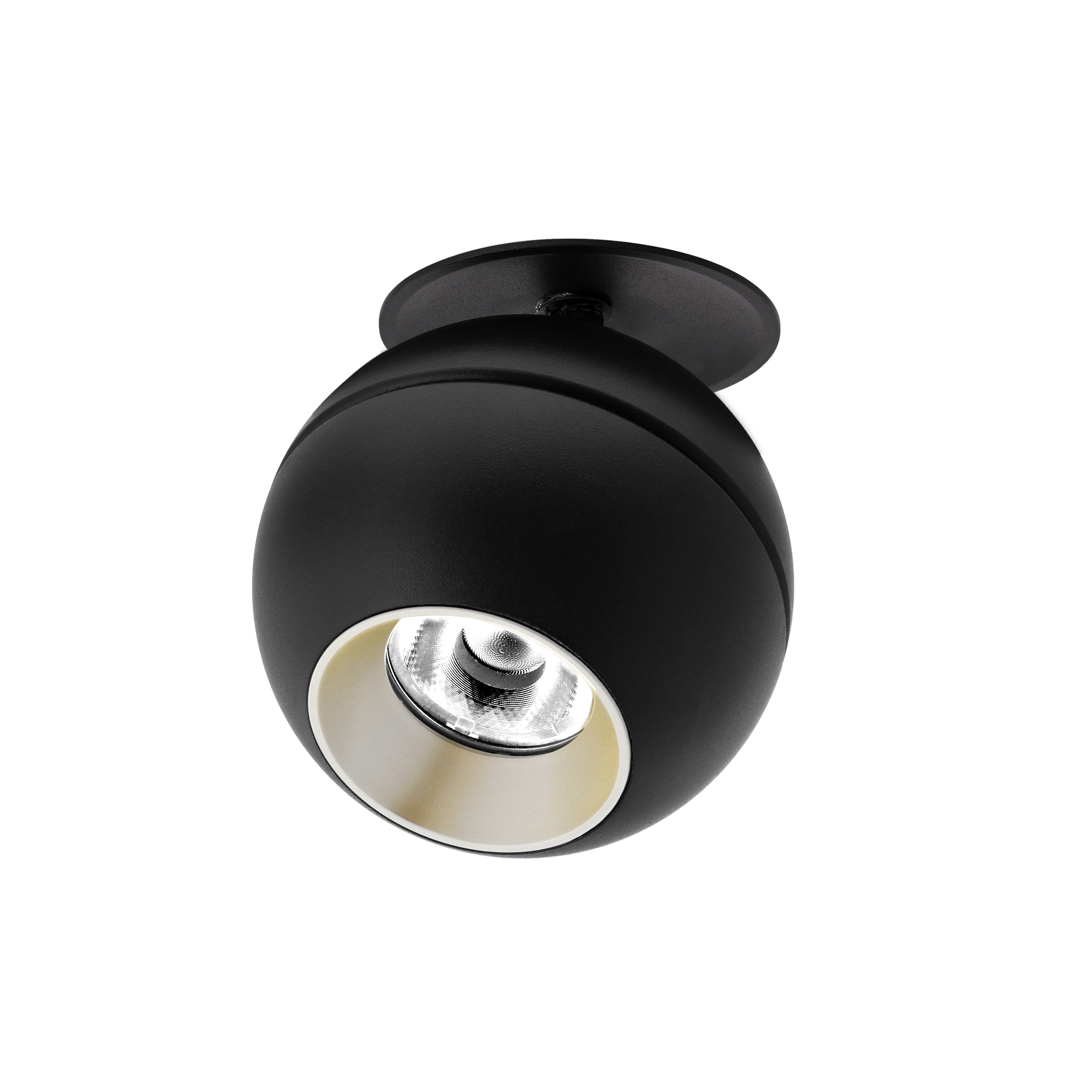 Indigo Lighting - OBIA 2 RX 6 9W 950Lm 60° DIM Mat zwart Champagne - DO58208