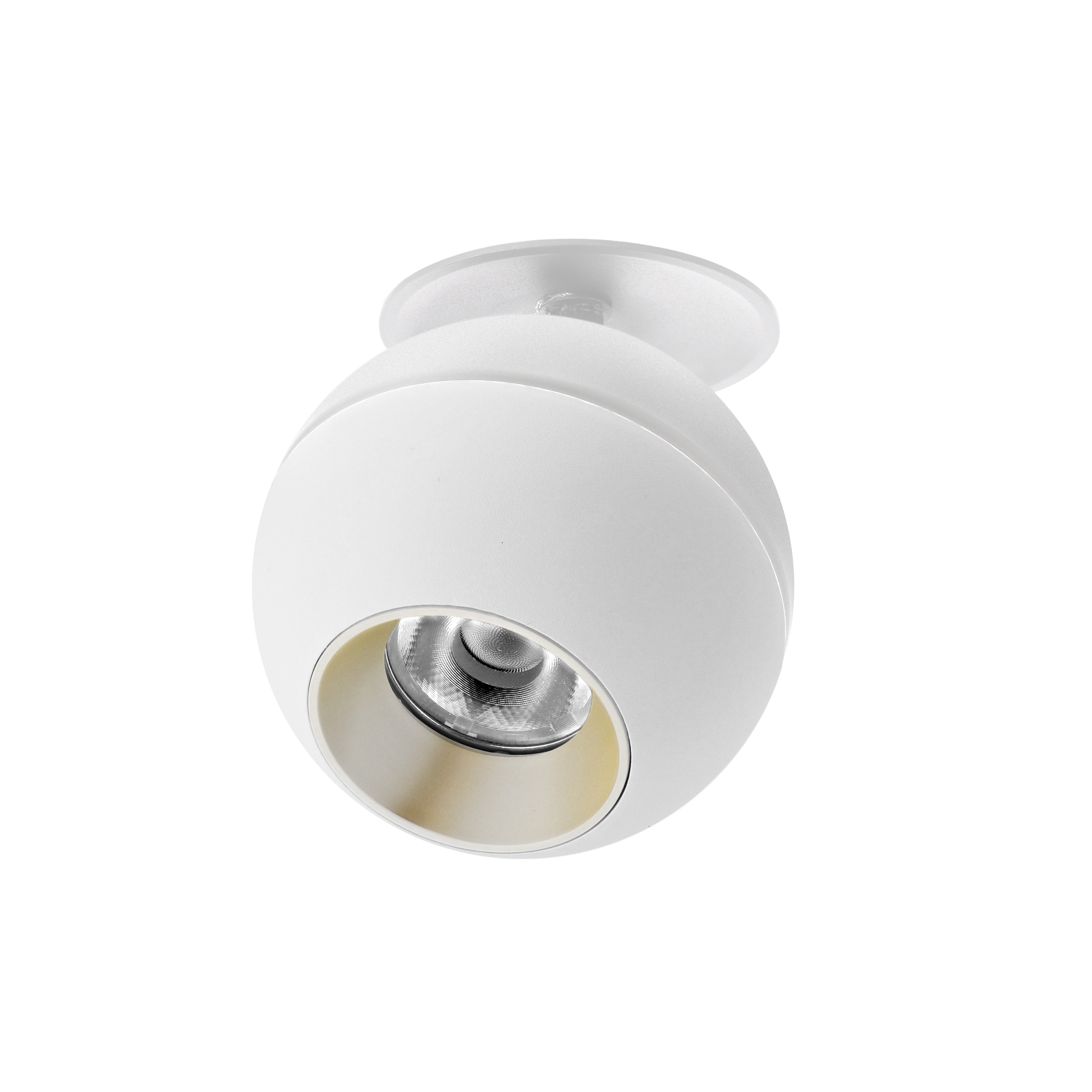 Indigo Lighting - OBIA 2 RX 6 9W 950Lm 60° DIM Mat wit Champagne - DO58249