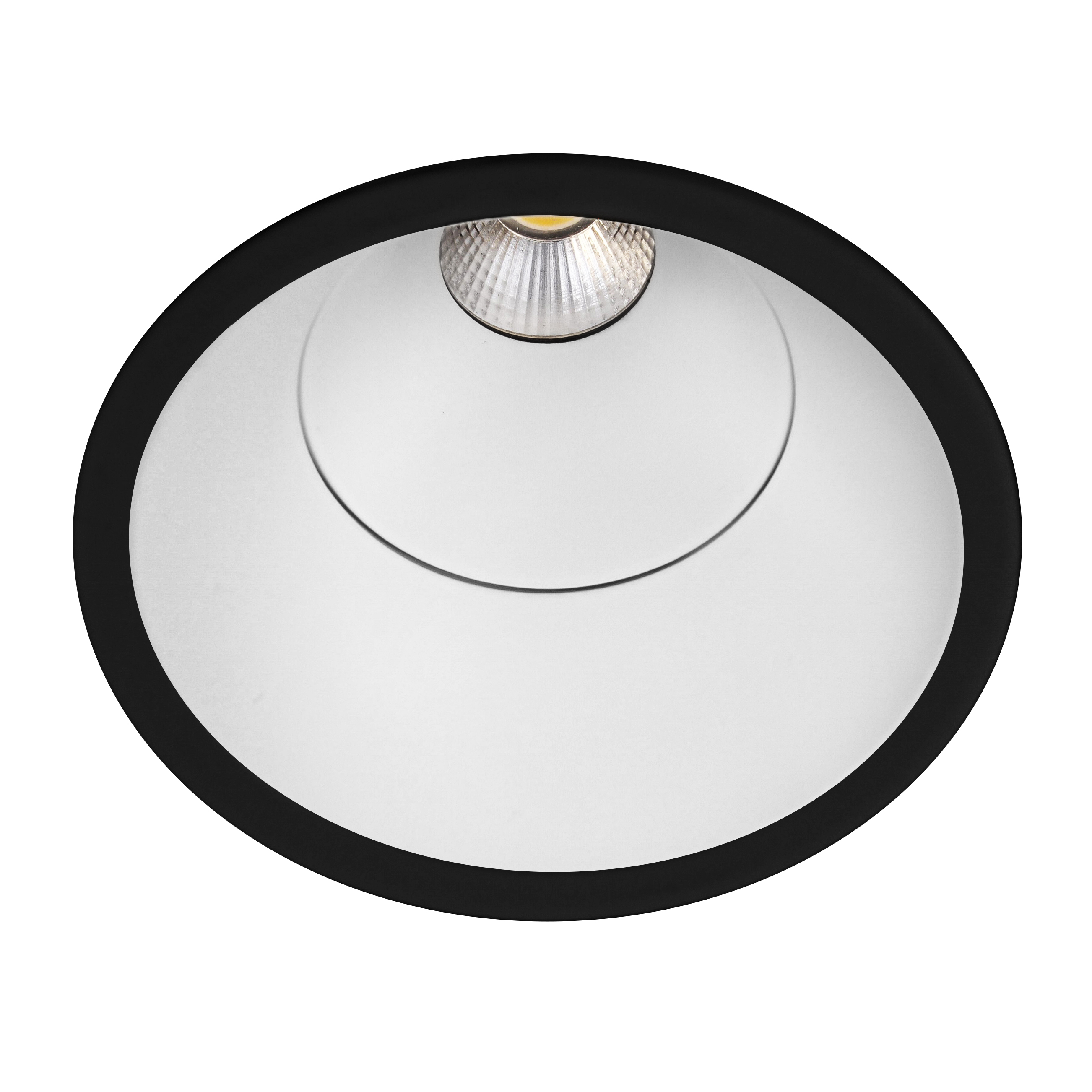 Indigo Lighting - ELENA L RDX 7,5W 700Lm 38° IP65 DALI Mat zwart Mat wit - DO58535
