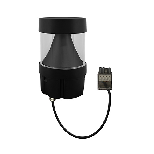 Indigo Lighting - HYDRA 14 19 24W IP65 Mat zwart Zwart - HYB1CONEBPC