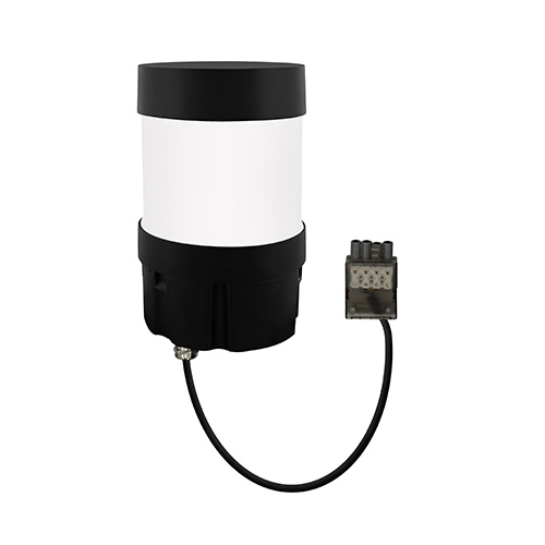 Indigo Lighting - HYDRA 14 19 24W IP65 Mat zwart - HYB1OPALWPC