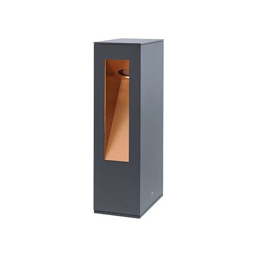 Indigo Lighting - AMONT 7W 750Lm 3000K 60° IP54 Antraciet Goud - OU357WW24
