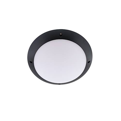 Indigo Lighting - MINI TIMY SENSOR 12W 1450Lm 3000 4000K IP66 Zwart - OU396NW30