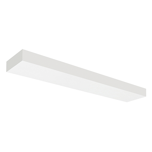Indigo Lighting - PLANK 1 40W 4000K 5850Lm 110° Mat wit - PK60/1A/4K/W