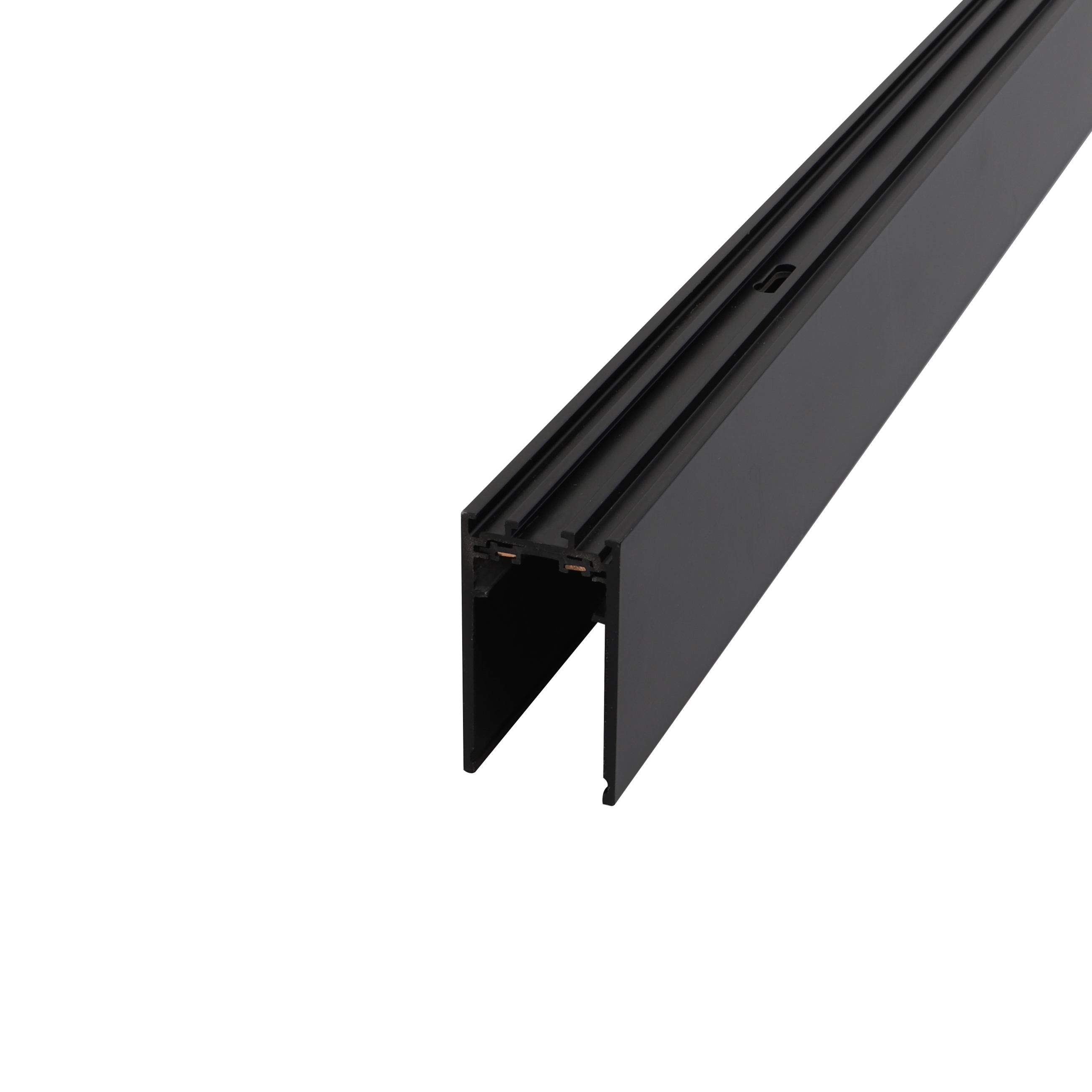 Indigo Lighting - TRACK 48VDC SURFACE L:100cm Mat zwart - TR24005