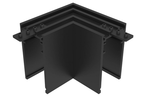 Indigo Lighting - VERBINDING L 90° PLAFOND MET TR24805 Mat zwart - TR24305