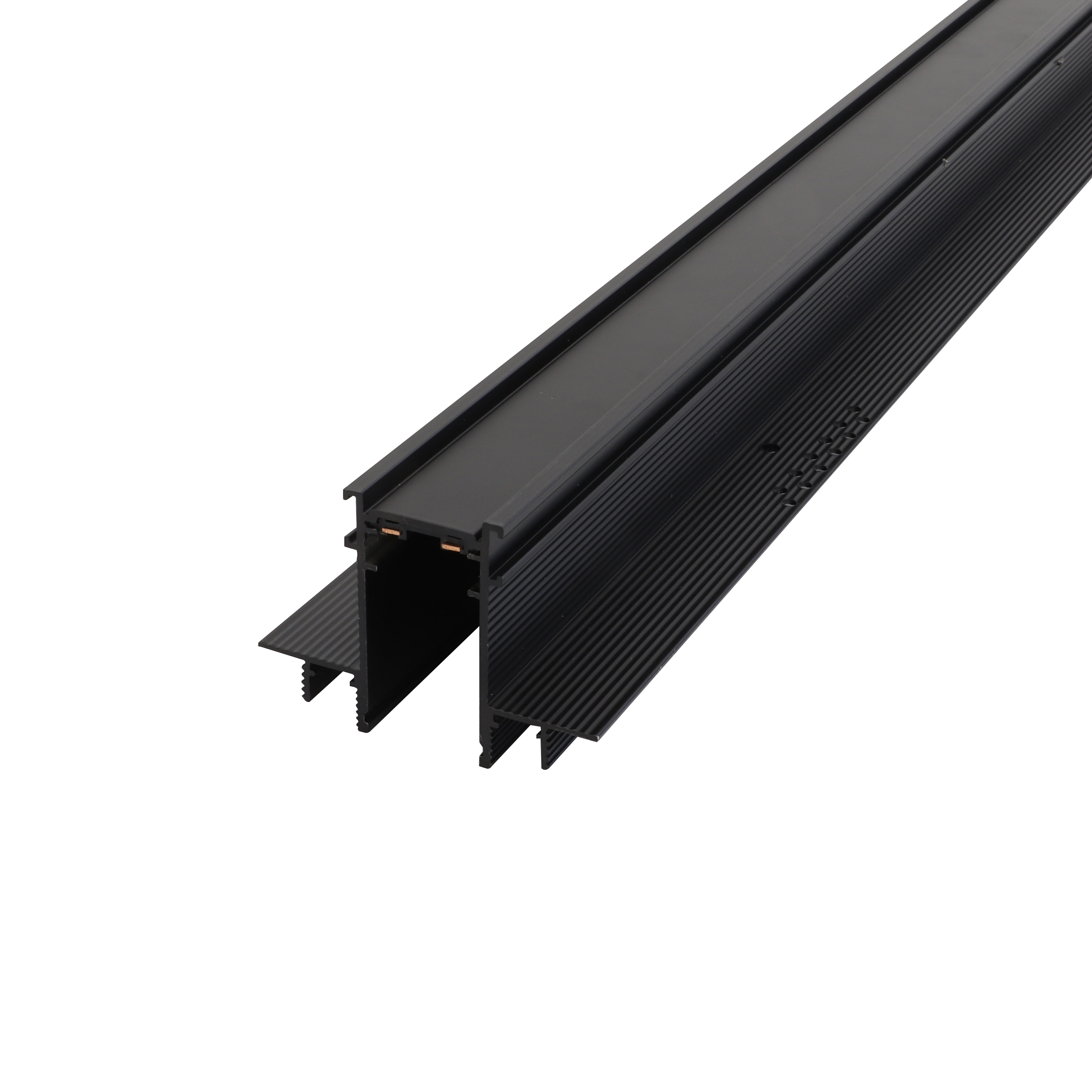 Indigo Lighting - TRACK 48VDC RECESSED L:100cm Mat zwart - TR26005