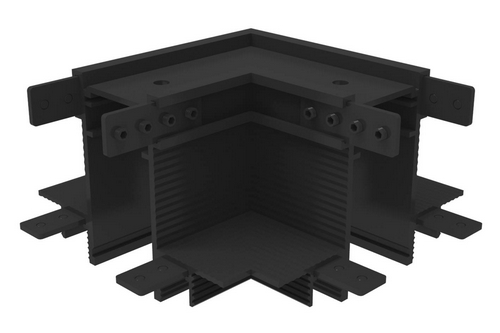 Indigo Lighting - VERBINDING L 90° PLAFOND MET TR24805 Mat zwart - TR26305