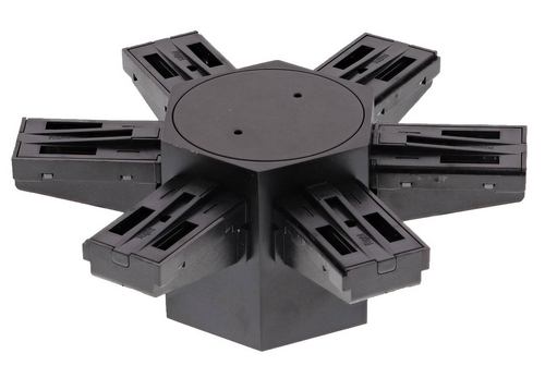 Indigo Lighting - MEERVOUDIGE MECHANISCHE VERBINDING PLAFOND Mat zwart - TR37405