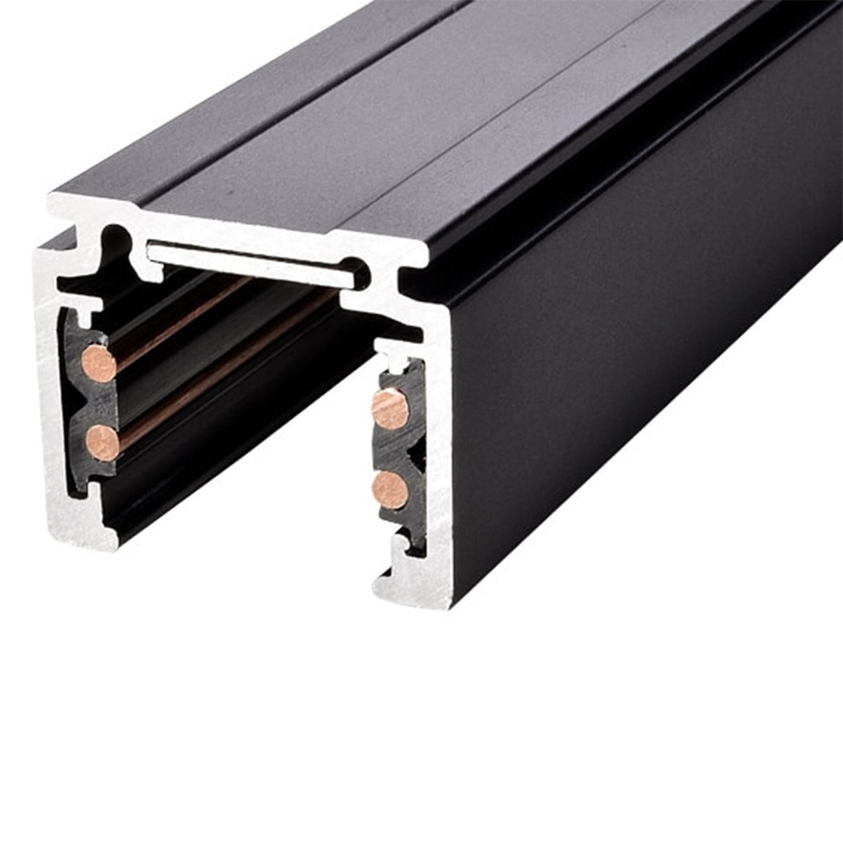 Indigo Lighting - DECO TRACK 48 M L:100cm Mat zwart - TR47105