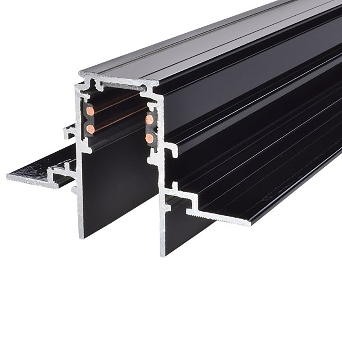 Indigo Lighting - DECO TRACK 48 S L:100cm Mat zwart - TR47405