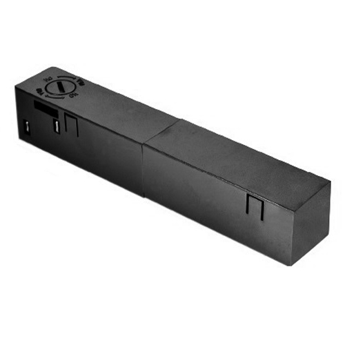 Indigo Lighting - AANSLUITING ONDER SPANNING RECHTS Mat zwart - TR48105