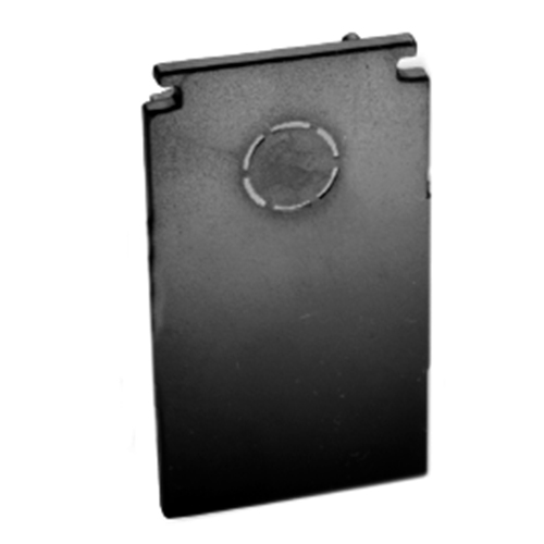 Indigo Lighting - EINDKAP VOOR L RAIL Mat zwart - TR48405