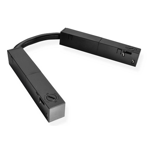 Indigo Lighting - FLEXIBELE VERBINDING Mat zwart - TR48505