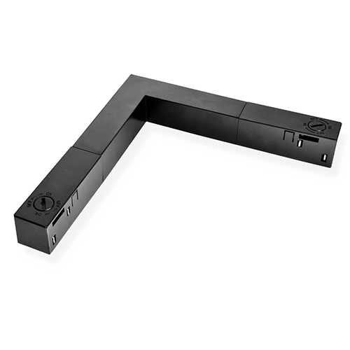 Indigo Lighting - L 90° VERBINDING Mat zwart - TR48805