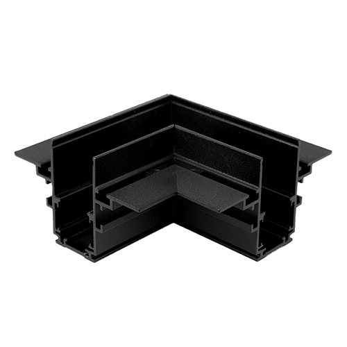 Indigo Lighting - VERBINDINGSPROFIEL 90° LINKS PLAFOND VOOR S RAIL Mat zwart - TR49105