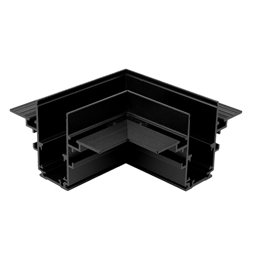 Indigo Lighting - VERBINDINGSPROFIEL 90° RECHTS PLAFOND VOOR S RAIL Mat zwart - TR49205