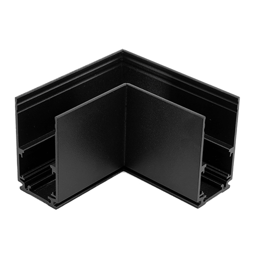 Indigo Lighting - VERBINDINGSPROFIEL 90° LINKS PLAFOND VOOR L RAIL Mat zwart - TR49305