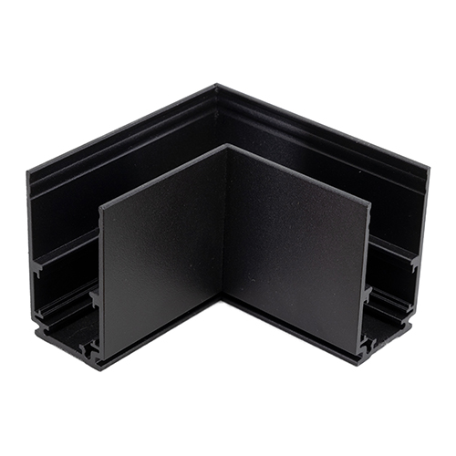 Indigo Lighting - VERBINDINGSPROFIEL 90° RECHTS PLAFOND VOOR L RAIL Mat zwart - TR49405