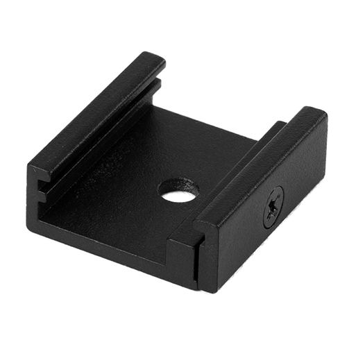 Indigo Lighting - MONTAGEBEUGEL VOOR M & L RAILS Mat zwart - TR49905