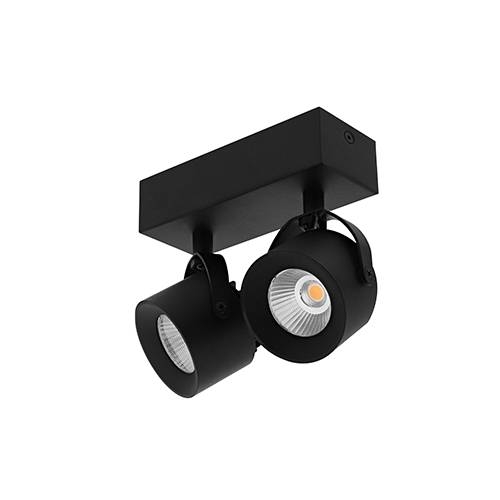 Indigo Lighting - PIXA 2 2x10W 2x1200Lm 3000K 38° DIM Mat zwart - WA13305