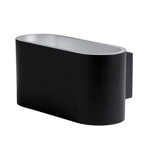 Indigo Lighting - GLAM 90 10W 1010Lm 3000K Mat zwart Zilver - WA175WW17