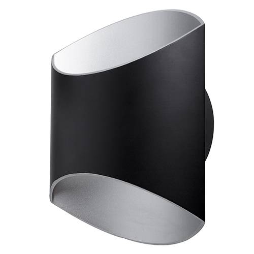 Indigo Lighting - GLAM 250 12W 1010Lm 3000K Mat zwart Zilver - WA176WW17