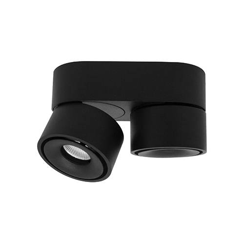Indigo Lighting - CLAC 2 MINI 2x9W 2x920Lm 2700K 38° DIM Mat zwart - WA183SW05