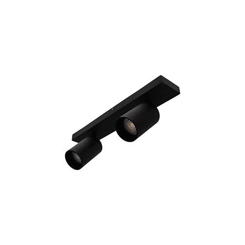 Indigo Lighting - RIVA 2 GU10 MAX 2x10W PAR16 Mat zwart - WA19905
