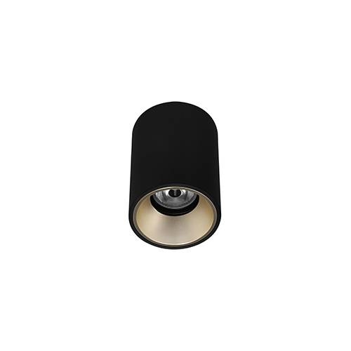 Indigo Lighting - HAPPY 1 7W 3000K 600Lm 40° DIM Mat zwart Champagne - WA238WW08