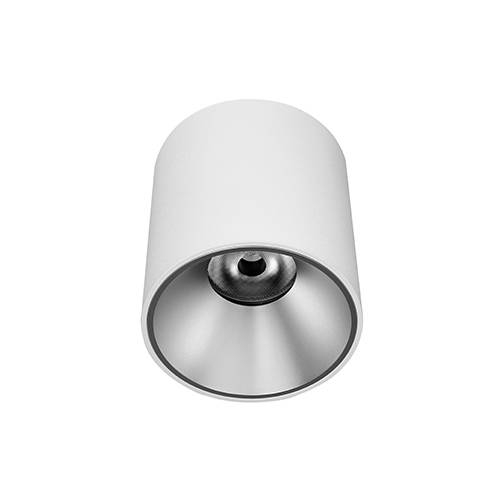 Indigo Lighting - HAPPY 3 18W 3000K 1570Lm 40° DIM Mat wit Zilver - WA240WW53