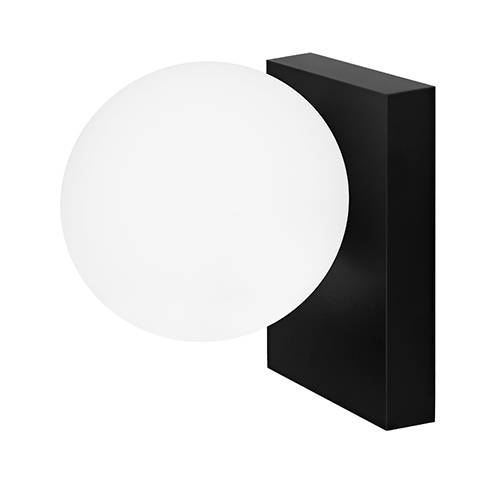 Indigo Lighting - ELLA 4W 375Lm 3000K IP44 180° Mat zwart - WA252WW05