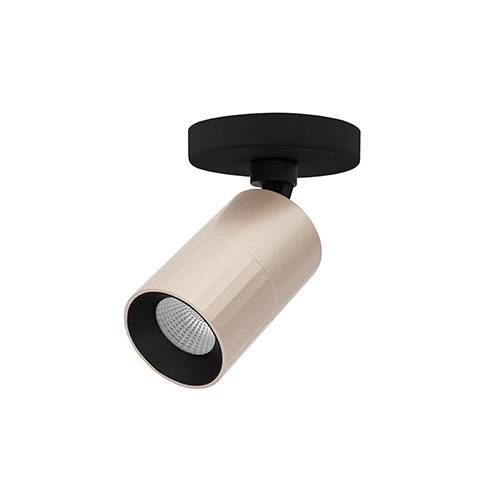 Indigo Lighting - AUREA 1 C 6W 715Lm 38° DIM Mat zwart Roze - WA25683